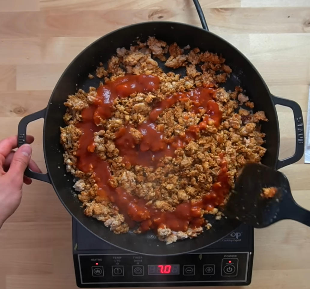 Cook the Ground Chicken