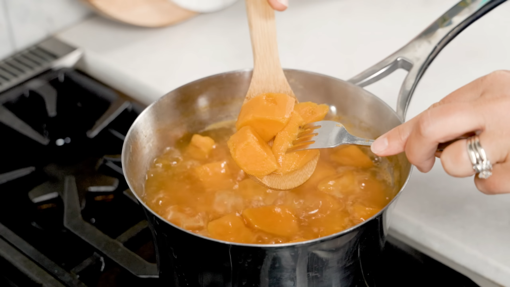 Prepare the Sweet Potatoes